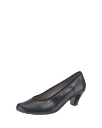 schwarze Leder Pumps von Jenny