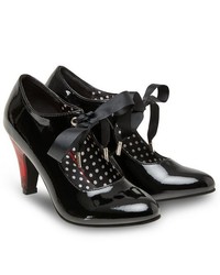 schwarze Leder Pumps von Joe Browns