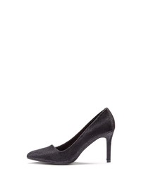 schwarze Leder Pumps von Lascana