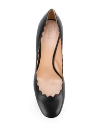 schwarze Leder Pumps von Chloé