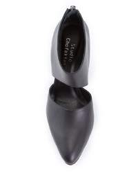 schwarze Leder Pumps von Studio Chofakian