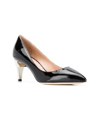 schwarze Leder Pumps von Giuseppe Zanotti Design