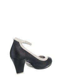 schwarze Leder Pumps von Lola Ramona