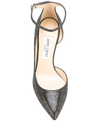 schwarze Leder Pumps von Jimmy Choo