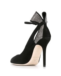 schwarze Leder Pumps von Brian Atwood