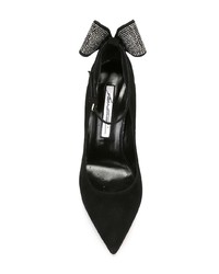 schwarze Leder Pumps von Brian Atwood