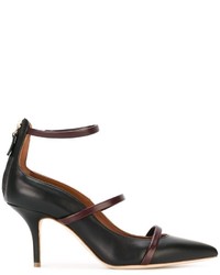 schwarze Leder Pumps von Malone Souliers