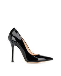 schwarze Leder Pumps von Marc Ellis