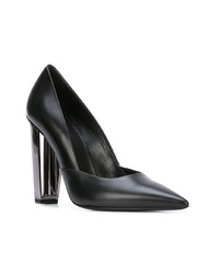 schwarze Leder Pumps von Poiret