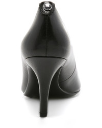 schwarze Leder Pumps von MICHAEL Michael Kors