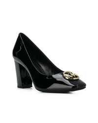 schwarze Leder Pumps von MICHAEL Michael Kors