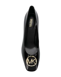 schwarze Leder Pumps von MICHAEL Michael Kors