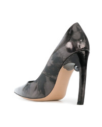 schwarze Leder Pumps von Nicholas Kirkwood