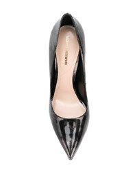 schwarze Leder Pumps von Nicholas Kirkwood