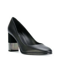 schwarze Leder Pumps von Baldinini