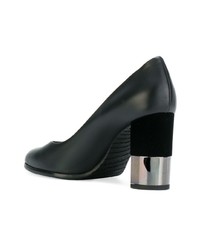 schwarze Leder Pumps von Baldinini