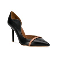 schwarze Leder Pumps von Malone Souliers