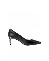 schwarze Leder Pumps von Nine West