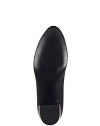 schwarze Leder Pumps von Nine West