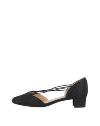 schwarze Leder Pumps von OTTO