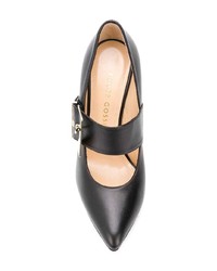 schwarze Leder Pumps von Chloe Gosselin