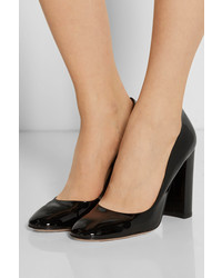 schwarze Leder Pumps von Gianvito Rossi