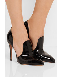 schwarze Leder Pumps von Gianvito Rossi