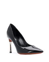 schwarze Leder Pumps von Baldinini