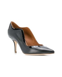 schwarze Leder Pumps von Malone Souliers