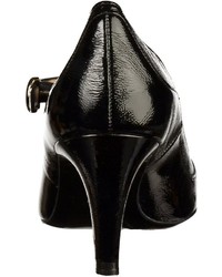 schwarze Leder Pumps von Peter Kaiser