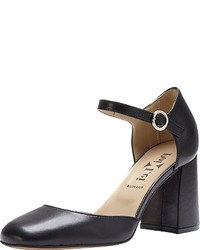 schwarze Leder Pumps von PoiLei