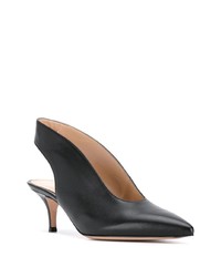 schwarze Leder Pumps von Gianvito Rossi