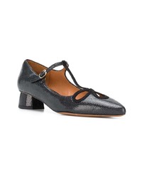 schwarze Leder Pumps von Chie Mihara