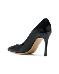 schwarze Leder Pumps von Antonio Barbato