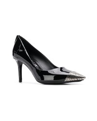 schwarze Leder Pumps von Marc Ellis