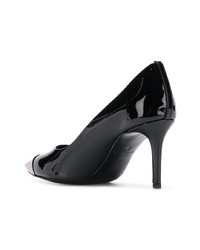 schwarze Leder Pumps von Marc Ellis