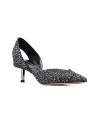 schwarze Leder Pumps von Nicholas Kirkwood