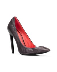 schwarze Leder Pumps von Diesel