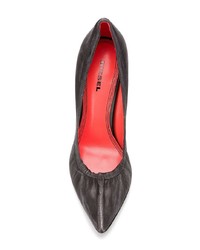 schwarze Leder Pumps von Diesel