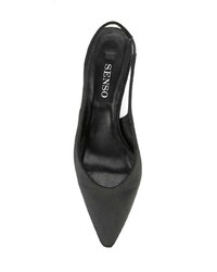 schwarze Leder Pumps von Senso