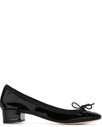 schwarze Leder Pumps von Repetto