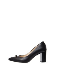 schwarze Leder Pumps von RISA