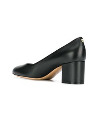 schwarze Leder Pumps von Salvatore Ferragamo