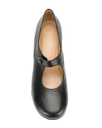 schwarze Leder Pumps von Daniela Gregis