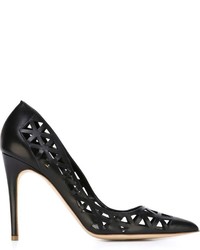 schwarze Leder Pumps von Rupert Sanderson