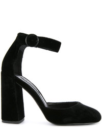 schwarze Leder Pumps von Senso