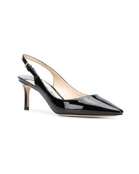 schwarze Leder Pumps von Jimmy Choo