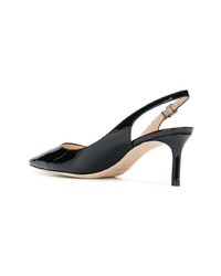 schwarze Leder Pumps von Jimmy Choo