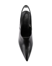 schwarze Leder Pumps von Poiret