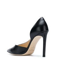 schwarze Leder Pumps von Jimmy Choo